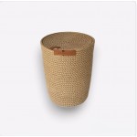Urne aus Jute hell
